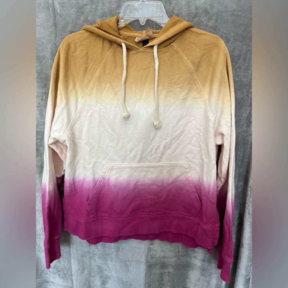 Universal Thread Hoodie Dip Dye Pullover Women Medium